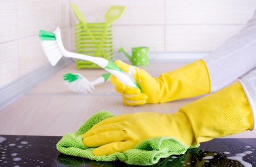 Regular home cleaning in a west London living room