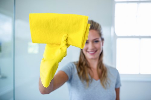 Professional W6 carpet cleaner completing a safe and insured service