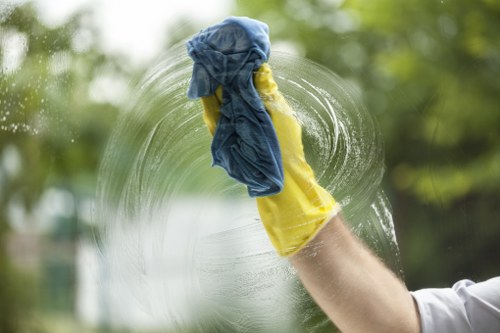 Carpet cleaning preparation and treatment in a W6 business setting